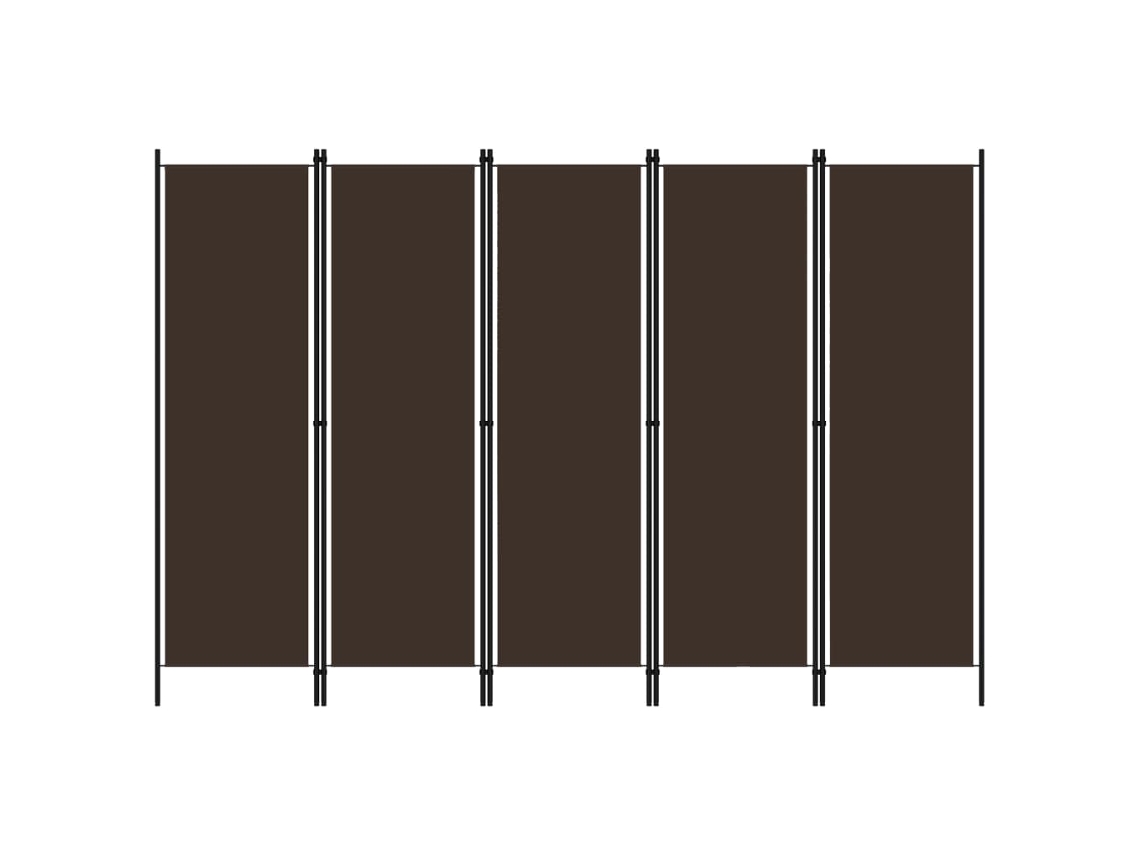 Room Divider, Room Dividers Vidaxl Marrom Tecido (n/a)