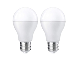 Lâmpada led e27 7w equivalente a19 branco dia 6500k não regulável pacote com 2 unidades S/MARCA