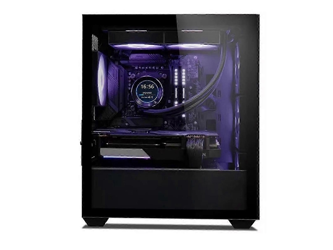 Ecrã Lcd Redondo De 2,1 Polegadas Para Arrefecimento De Cpu/gpu