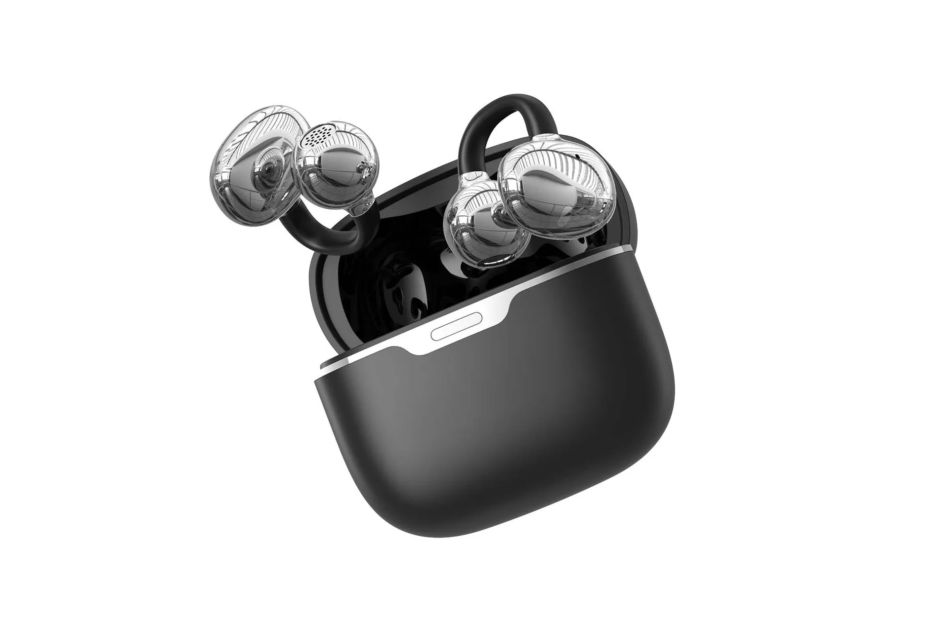Fones De Ouvido Com Clipe, Bluetooth 6.0 E Cancelamento De Ruído Por Ia.