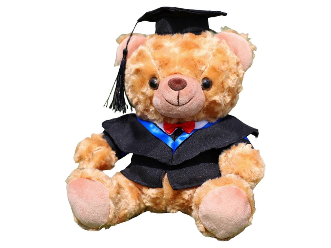 Urso De Pelúcia De Formatura Com Beca E Chapéu