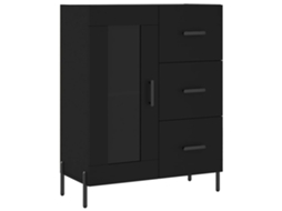 Sideboard, Sideboards Vidaxl Preto Madeira Processada (n/a)