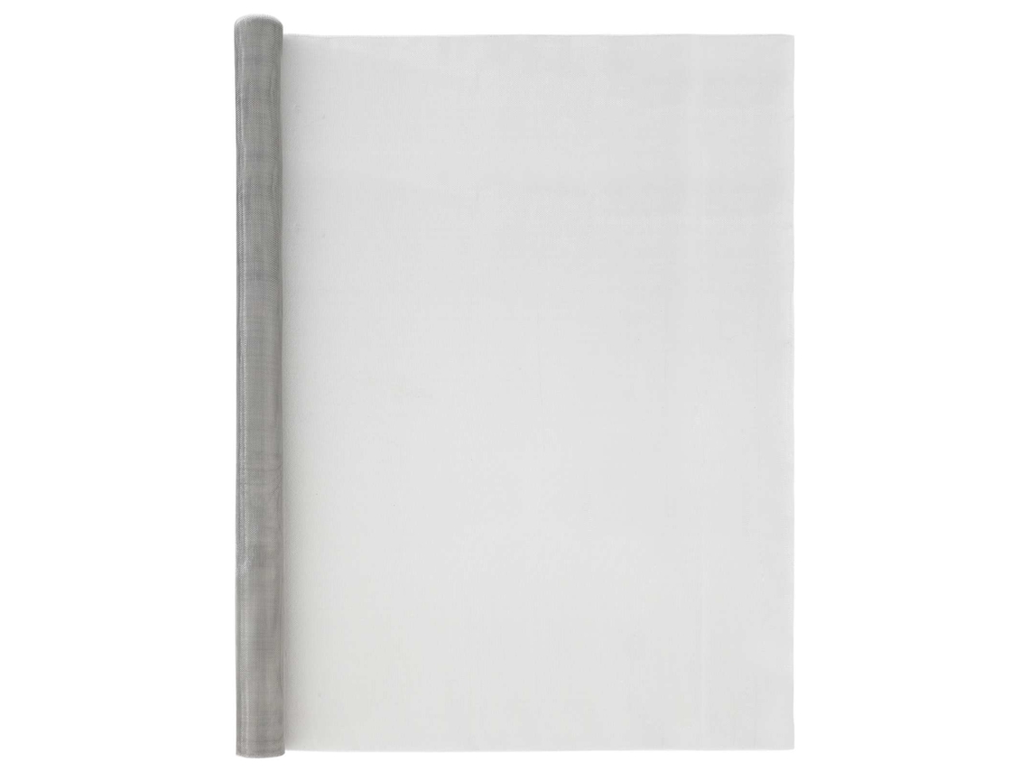 Vidaxl Tela De Malha 120 X 500 Cm 18 Mesh Aço Inoxidável 304 Prateado