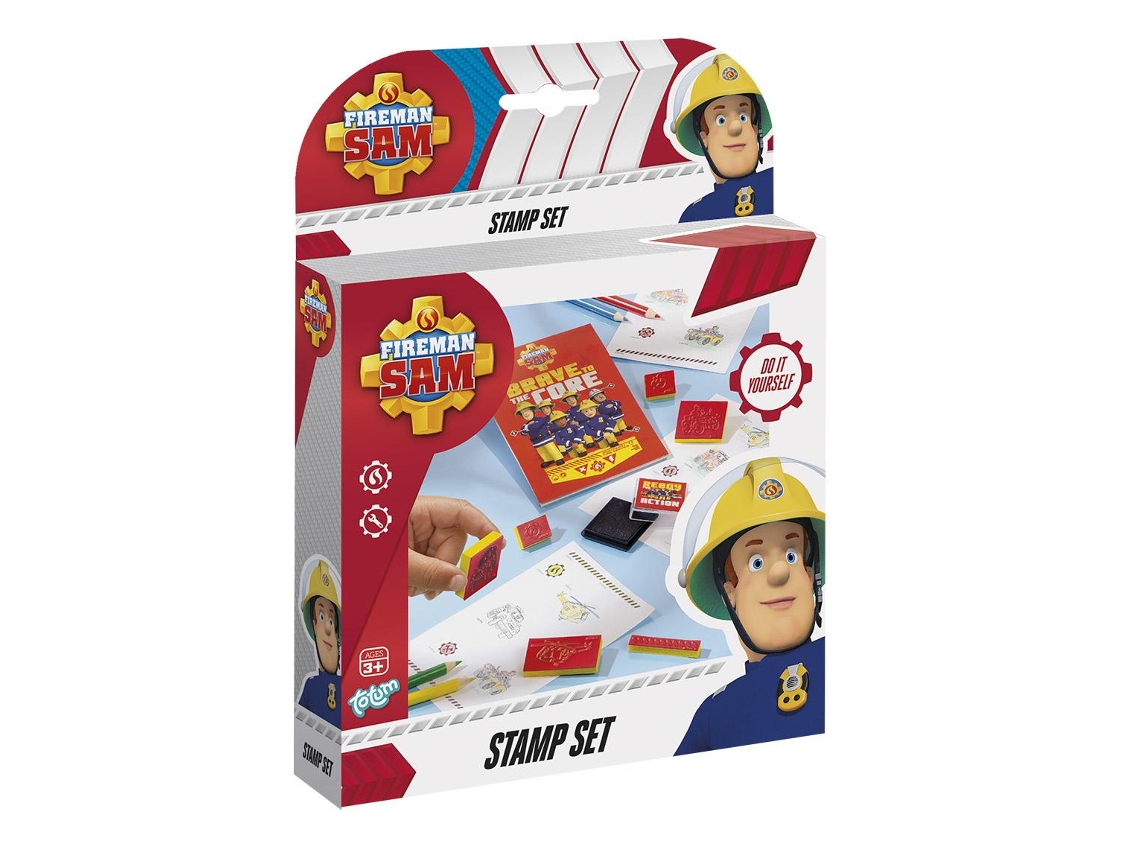 Totum Fireman Sam Stamp Set