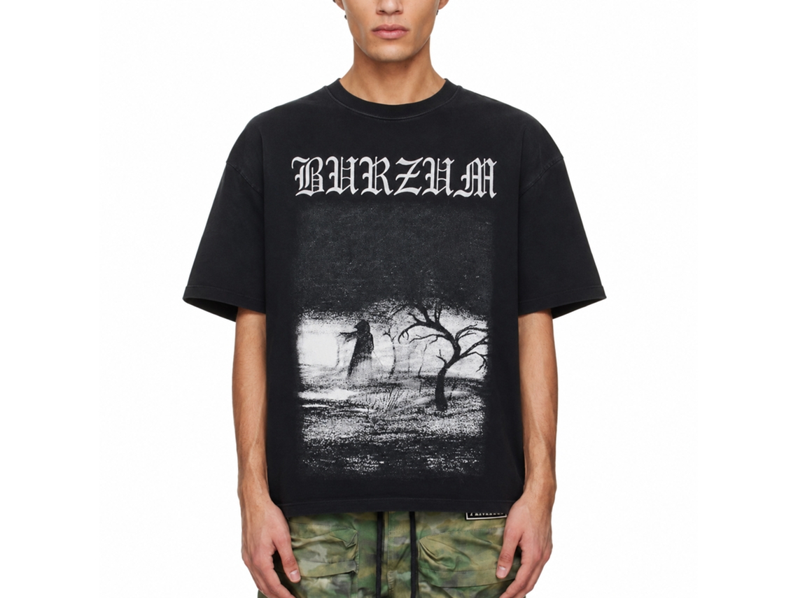 Burzum When Night Falls T-shirt Unisex Adults Size:s