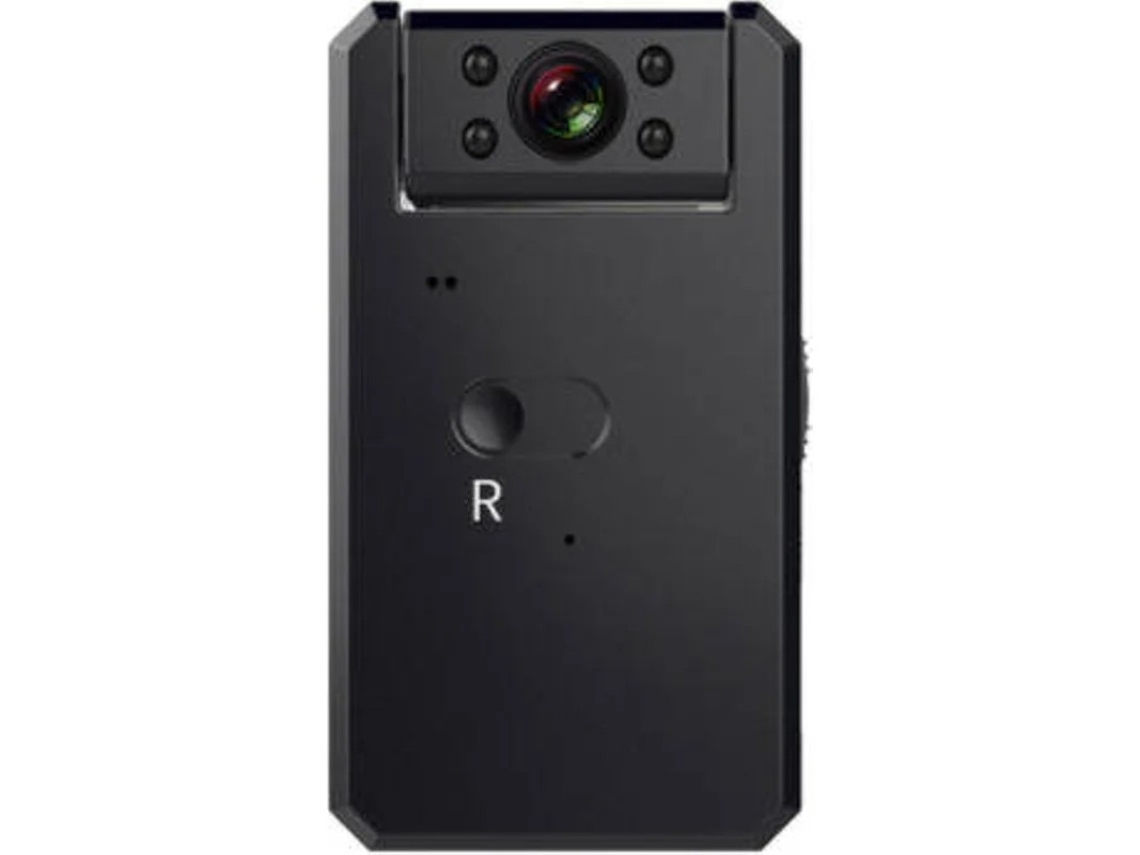 Minicâmera IP sem fio Bestvite 4K WiFi HD 1080P com visão noturna (preta)