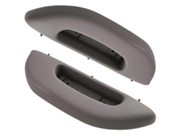 Conjunto De 2 Capas Para Puxador De Apoio De Braço Da Porta, Códigos 12376629 E 12376630, Compatíveis Com Chevrolet Chevy Express E Gmc Savana V_yua