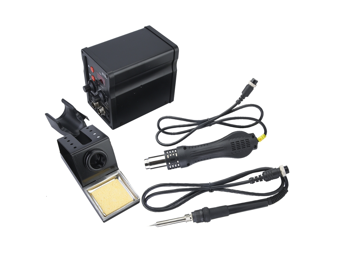 Laxiscreed Estação De Reparo Digital Two-in-one Para Soldar E Dessoldar