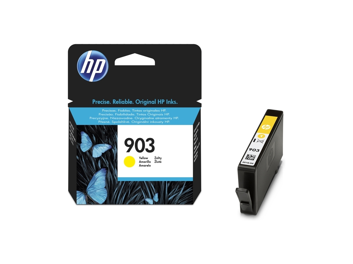 Tinteiro HP 903 Amarelo (Outlet Caixa Aberta - T6L95AE)