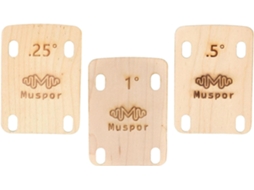 Espaçadores De Braço De 4 Furos, Madeira De Bordo, Para Guitarra, Duráveis, 0,25 E 0,5 Polegadas