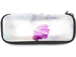 Estojo Lápis De Aquarela Grande Capacidade Com Estampa Floral E Balé, Ideal Escola, Escritório, Adultos
