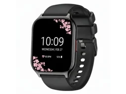 Smartwatch Feminino P95 Ecrã 2.01'' Chamadas Bluetooth Conexão Um Toque (preto)