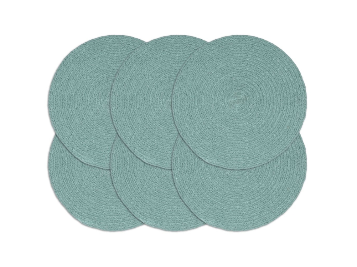 Placemat, Placemats Vidaxl Verde Algodão (n/a)