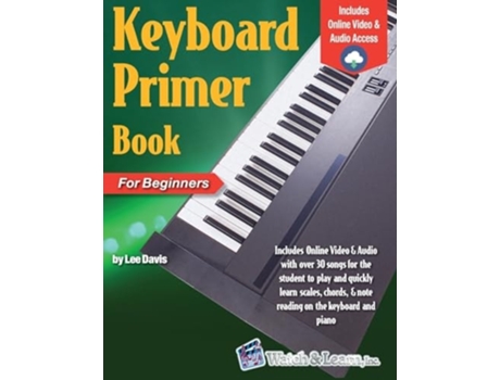 Livro Keyboard Primer Book for Beginners de Lee Davis (Inglês)