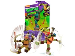 Figura TORTUGAS NINJA Tortugas Ninja Fig Ninja Action (Idade Mínima: 4 Anos)