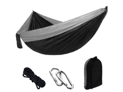 Rede de acampamento em nylon, portátil, para uma ou duas pessoas, 270x140 cm | AQUAFORGE | AQUAFORGE