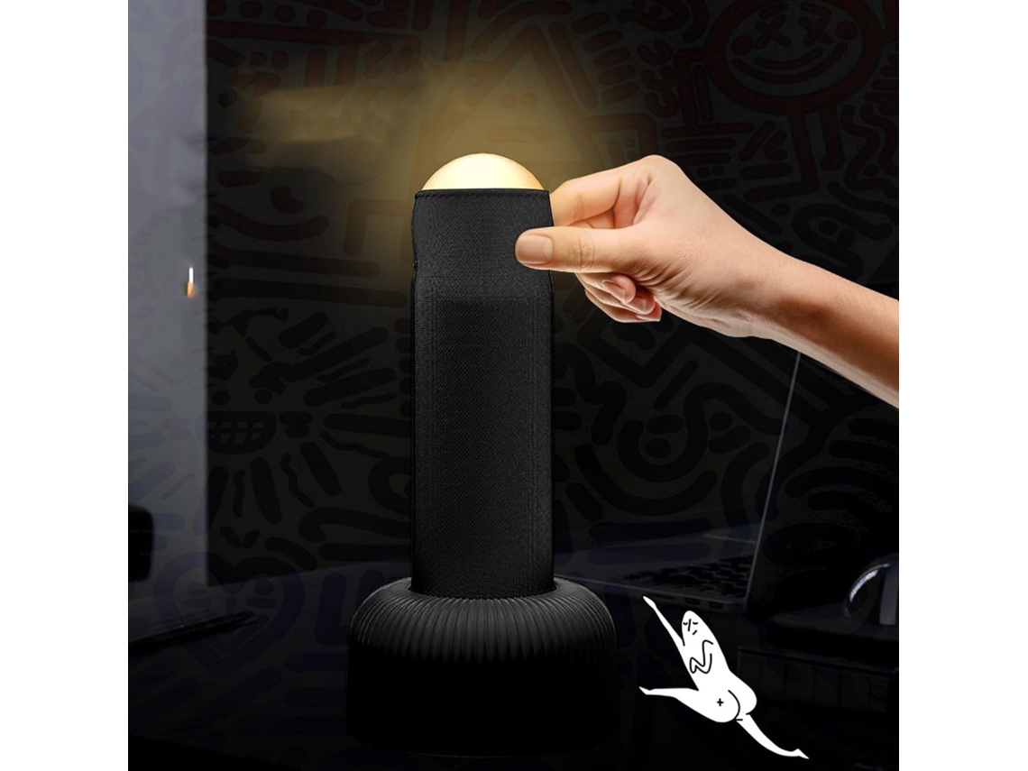 Luminária Noturna Recarregável Com Interruptor De Corrente, Luz Led E