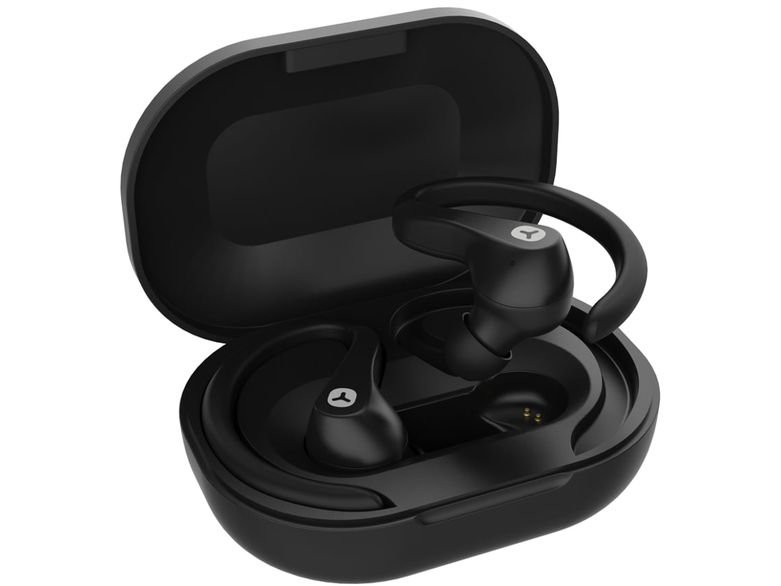Auriculares Bluetooth GOODIS Desportivo (Outlet Caixa Aberta - In Ear - Microfone - Preto)