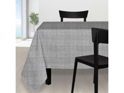 Toalha de Mesa SOLEIL DOCRE Quadrada Poliéster Cinzento (180x180cm)
