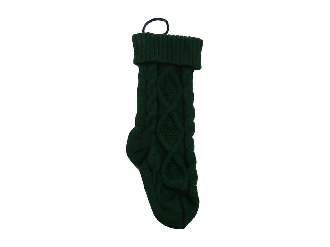 Laxiscreed Meias De Lã Verdes Com Listras Decorativas Para Natal E Estilo Sofisticado