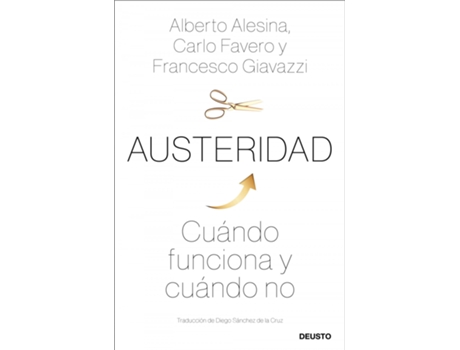 Livro Austeridad de Carlo Favero Y Francesco Giavazzi Alesina (Espanhol)