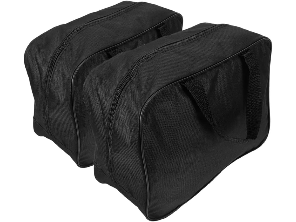 Conjunto De 2 Bolsas Grandes Para Aspirador De Pó Automotivo, Na Cor Preta.