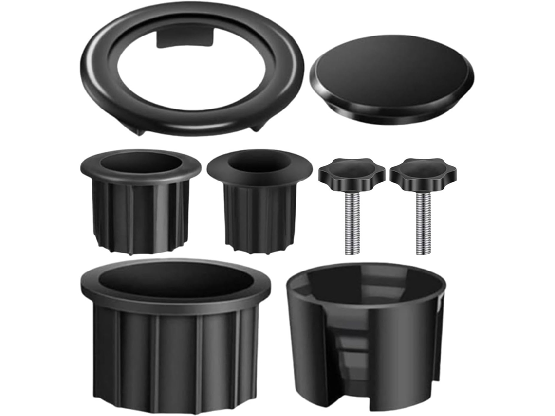 Base para Guarda sol Fácil Montagem Suporte para Guarda sol de Exterior para Decks, Pátios, Quintais, Varandas, Jardins CHABERLU
