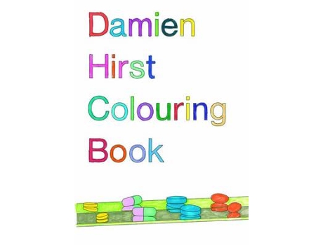 Livro damien hirst colouring book de damien hirst (inglês)