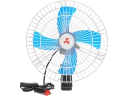 Ventilador Portátil Automático De 10 Polegadas Para Carro, Com Clipe De Fixação, Oscilante, 12 24 Volts, Para