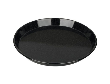 Prato Para Torta Esmaltado Preto Kochstar 32 Cm