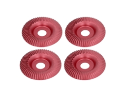 Peças De Disco De Mezclilla 16mm De Aço Inoxidável Para Desbaste Rápido, Formação, Polimento E Lixamento Em Madeira Vinho Tinto