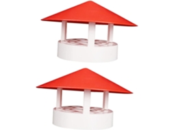 Tampa De Ventilação De 2 Peças Para Fácil Instalação E Proteção.