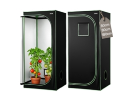 Vevor Armário De Cultivo Interior Com Janela 80x80x180 Cm Para Plantas E Flores