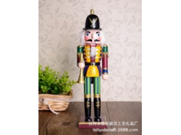 Boneco Soldado Nutcracker LAXISCREED 30cm Madeira