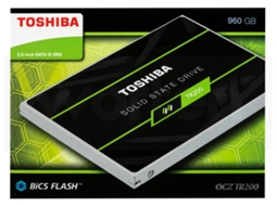 Disco SSD Interno TOSHIBA 960 GB Sata 3 Tr200-525R (960 GB - SATA - 555 MB/s) — 2.5'' | 960 GB | Sata 3