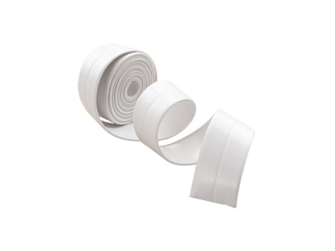 Lurelia Fita Vedação Autoadesiva Para Chuveiro, Banheira E Cozinha, Branco, 3,8 Cm, Pvc, Silicone