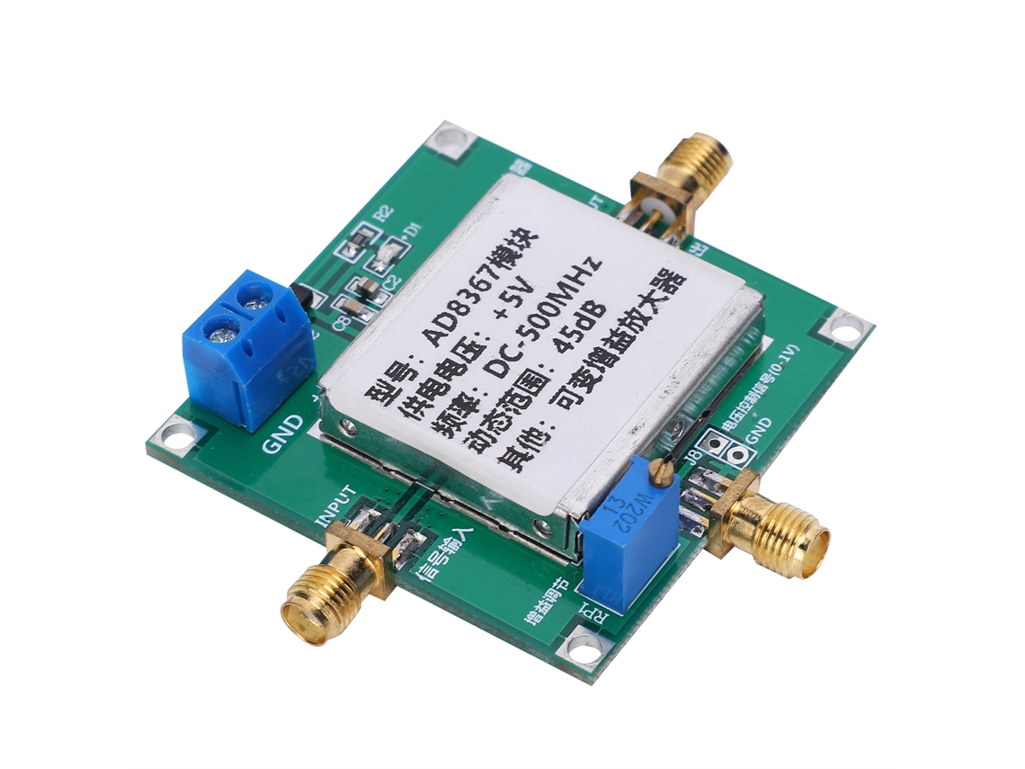 Laxiscreed Módulo De Amplificação De Sinal De Banda Larga 45db 1-500mhz Para Rf
