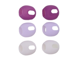 Pontas De Silicone Para Fones De Ouvido Airpods Pods 3, Cor Sólida Ly Ebike