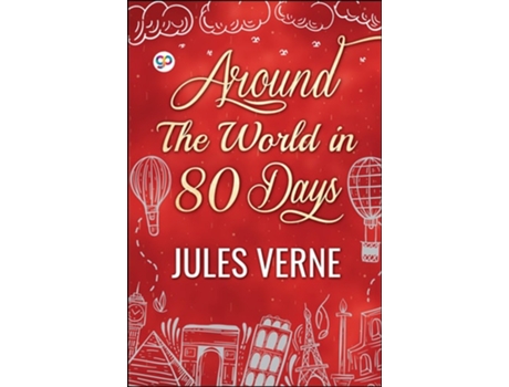 Livro Around The World In Eighty Days De Jules Verne (inglês)