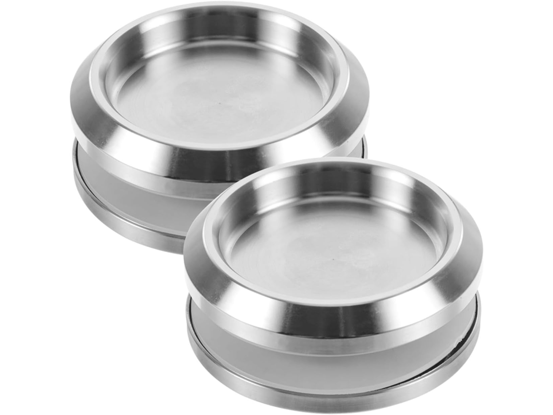 Conjunto De 2 Puxadores Aço Inoxidável Para Portas Box Vidro, Com Design Arredondado E Suave, Fáceis De Limpar