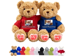 Ursos De Pelúcia Personalizados Para Abraçar Com Foto E Texto, Urso