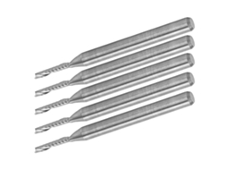 Kit De 5 Fresas De Corte Reto Laxiscreed Para Trabalhos De Usinagem Com Precisão E Durabilidade