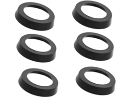 Conjunto De 6 Peças De Copos De Couro Para Substituição Em Bombas De Pistão, Vedação Para Bombas De Água.