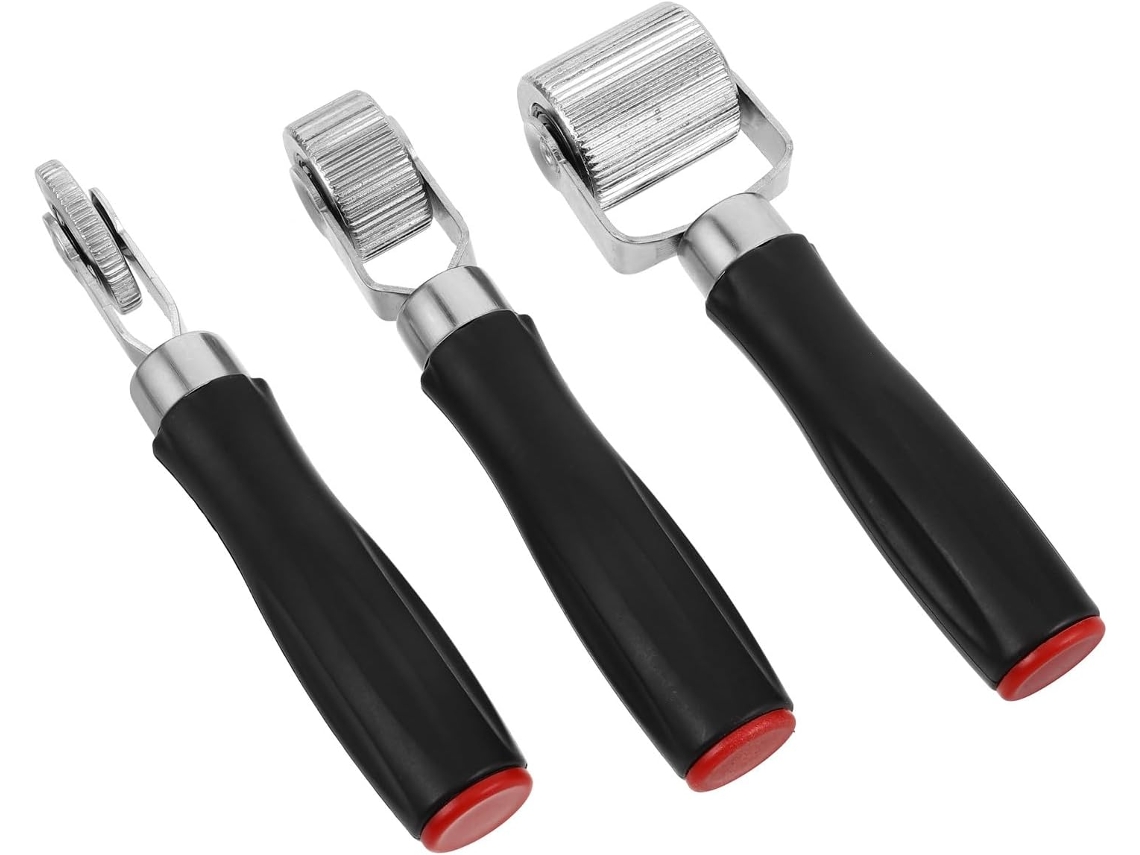 Conjunto De 3 Rolos Para Reparo Pneus, Ferramenta Manutenção Pneus