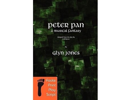 Livro Peter Pan A Musical Fantasy de Glyn Idris Jones (Inglês)