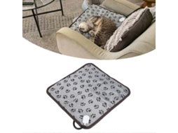 Tapete Aquecido Eltrico Para Animais De Estimao, Resistente A Mordidas, Para Ces E Gatos, Com Temperatura Ajustvel, Plugue Europeu 220v Olysi Shop