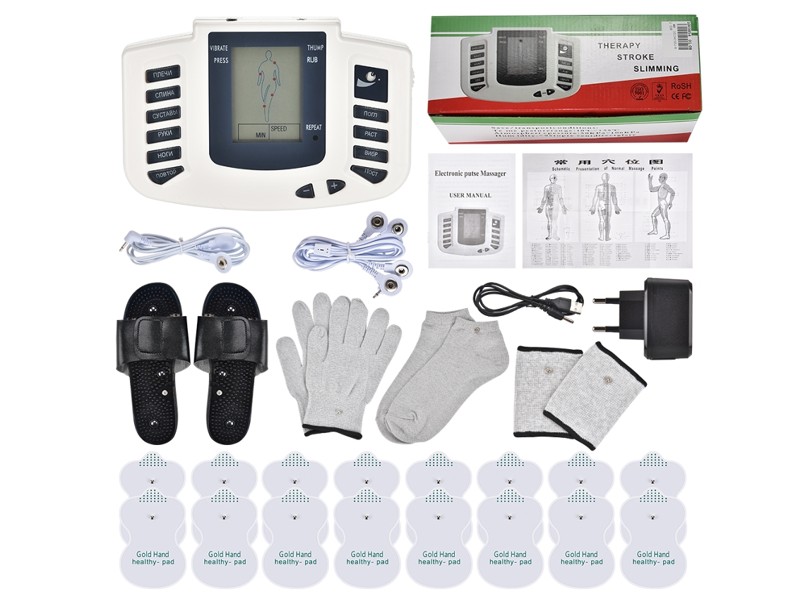 Estimulador Muscular Elétrico Mdug, Acupuntura Polvo, Massageador Terapêutico, Dispositivo De Relaxamento De Corpo Inteiro
