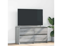 Vidaxl Móvel de Tv 100x35x54 Cm Derivados de Madeira Cinzento Sonoma