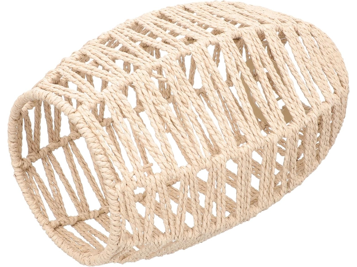 Corda De Papel Trançado Para Luminárias, Capa De Lâmpada Reutilizável, Decoração Para Casa, Adequada