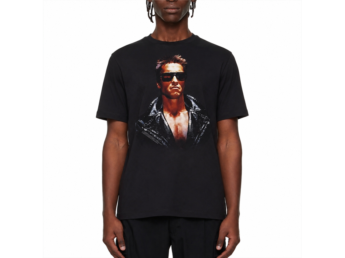 Rockinstone Terminator This Dude Black Adult T-shirt Size:m